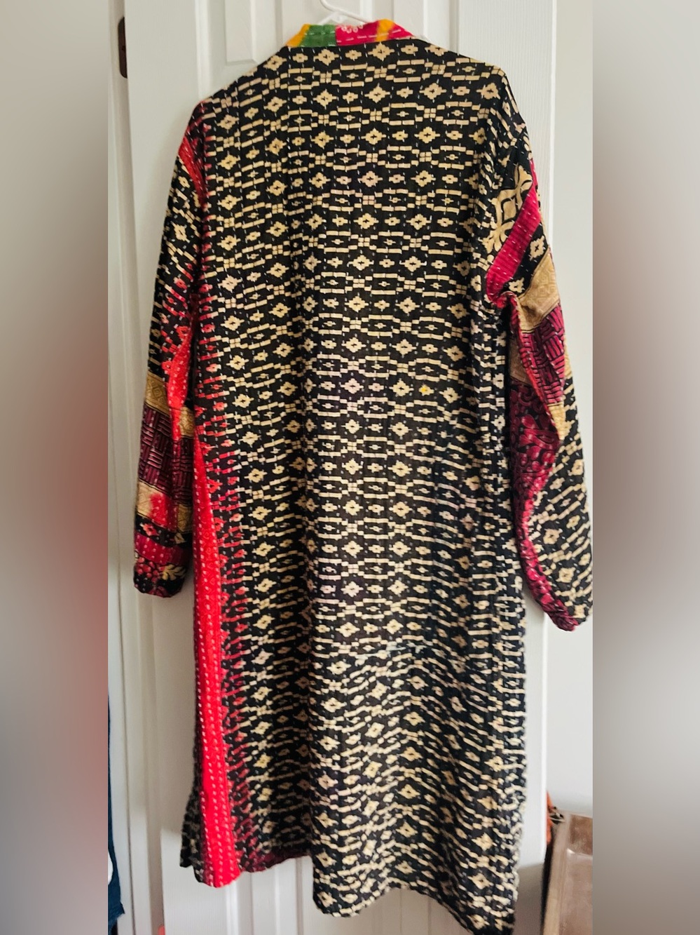 Sale! KANTHA Reversible Duster Coat - Picture 5 of 5